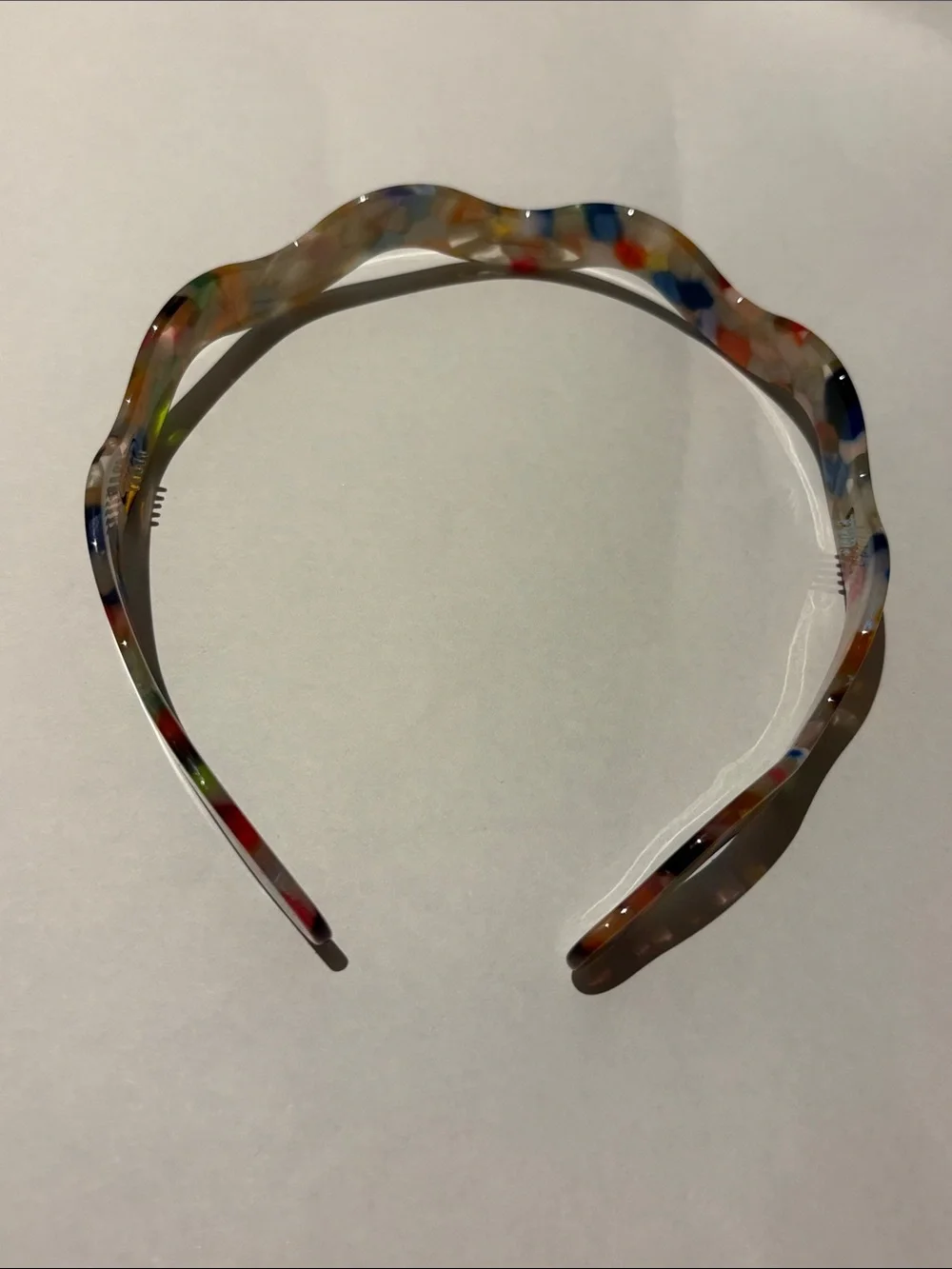 Crewcuts wavy rainbow tortoise headband